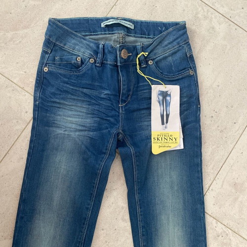 Stradivarius jeans new, blue washed skinny, size XXS