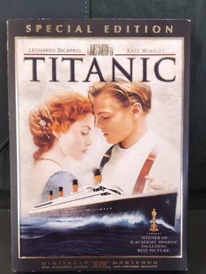 Τιτανικός DVD μεταχειρισμένο, διπλή συλλεκτική έκδοση με ελληνικούς υπότιτλους