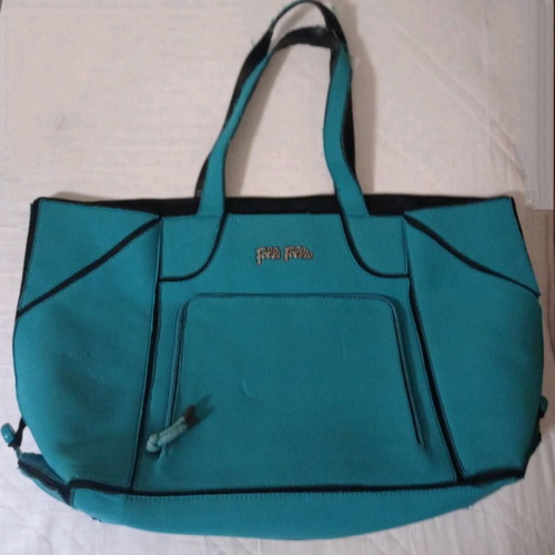 Large polymorphic bag Folli Follie blue turquoise