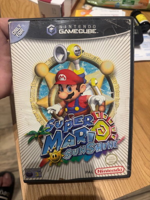 Super Mario Sunshine μεταχειρισμένο Nintendo GameCube PAL