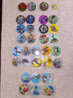 Set of 32 caps like new, various Chipicao collections 2017-2020