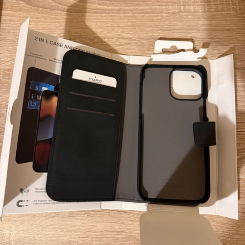 Puro Wallet Case 2 in 1 for iPhone 13 Pro Max new