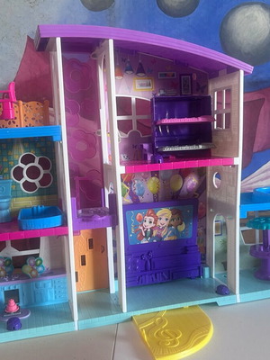 Polly Pocket μεγάλο κουκλόσπιτο σαν καινούργιο, Mattel