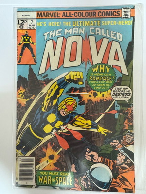 The Man Called Nova Issue 7 used, English