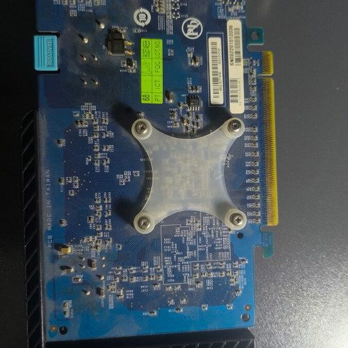 NVIDIA GeForce 8600 GT graphics card, 512MB GDDR2, passive cooling