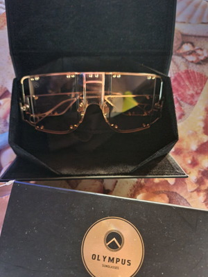 Γυαλιά ηλίου Persefone Pink oversized Olympus Sunglasses σαν καινούργια