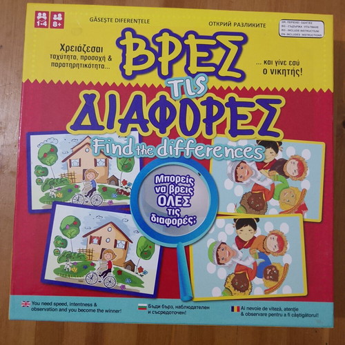 Find the Differences educational board game like new