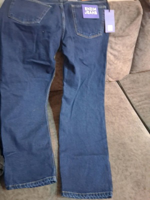 Men's jeans new, waist size 103 cm, blue