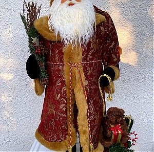 Άγιος Βασιλης Ύψος 92εκ. διακοσμητικός κούκλα