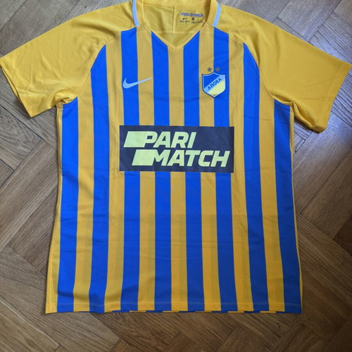 APOEL Nicosia 2018/19 Home Nike Football Jersey XL like new