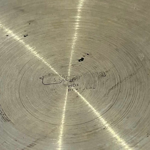 Stainless Steel Suprema Frying Pan used, Portugal 4.5x46x27