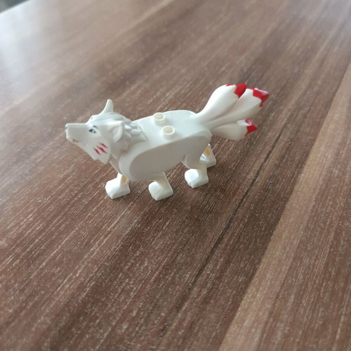 Lego Ninjago Akita Wolf rare collectible figure like new