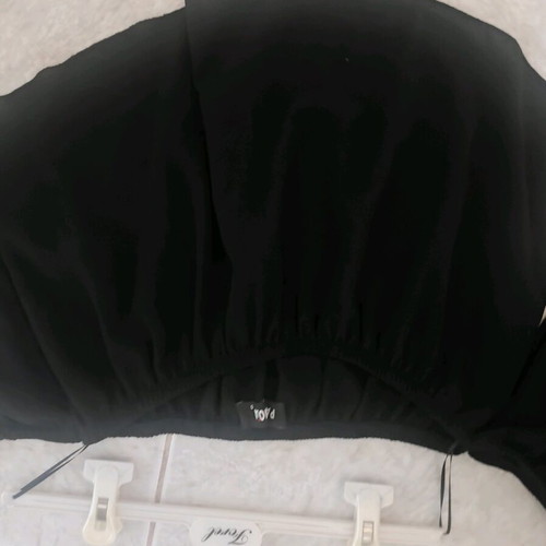 Crop top off-shoulder like new, size S