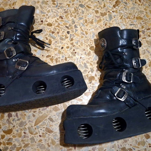 New Rock platform boots size 45, black