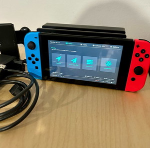 Nintendo Switch cfw με εγκατεστημένο modchip και custom firmware
