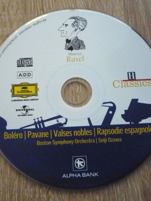 Bolero Pavane Valses Nobles Rapsodie Espagnole CD used, classical
