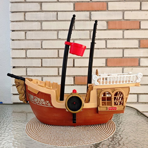 Fisher Price Great Adventures Pirate Ship 1994
