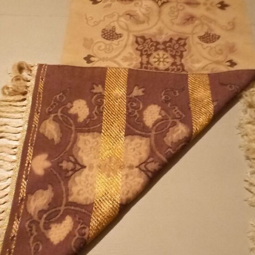 Silk table runners set of two like new