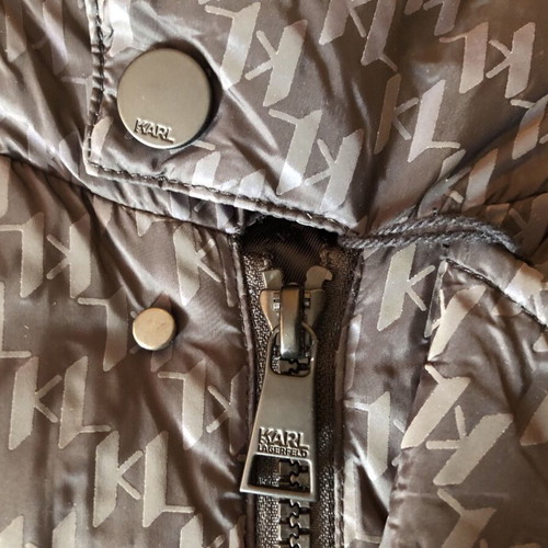 Karl Lagerfeld Monogram Reflective Down Jacket new, men's XL-XXL