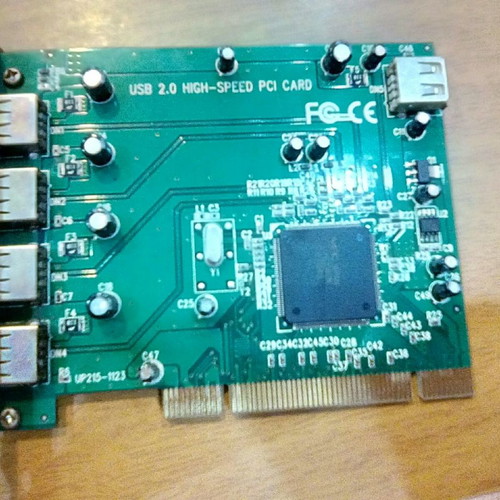 USB hub internal computer card slightly used
