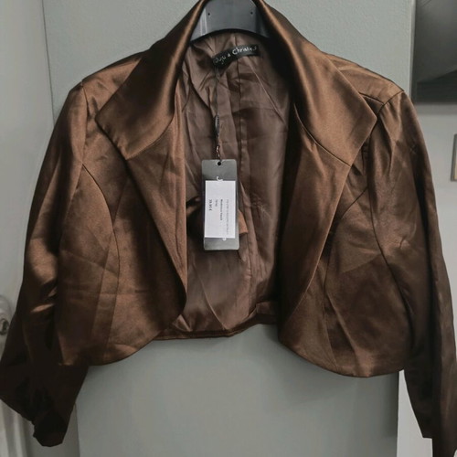 Bolero new, brown, size M 38 10