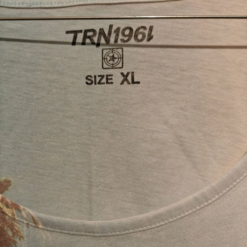 Teranova men's sleeveless t shirt used, L/XL multicolor