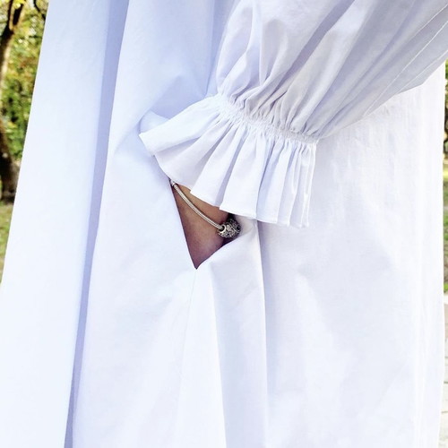 Gizia white dress new one size