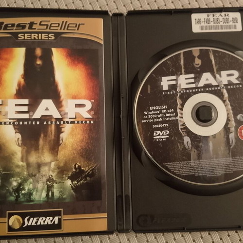 Fear DVD-ROM for PC like new