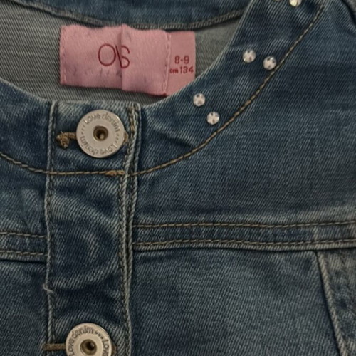 Jean jacket OVS like new for 9 years old girls