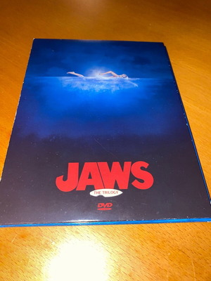 Jaws The Trilogy collectible 3 DVD set like new, Greek subtitles