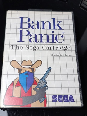 Bank Panic Sega Master System παιχνίδι σαν καινούργιο από το 1987