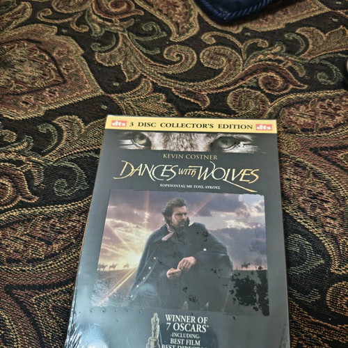 Dances with Wolves DVD new, Greek edition with subtitles