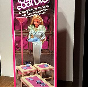 Barbie Sweet Roses furniture designed  living room accents1987