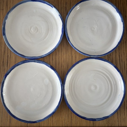Handmade dessert plates, food and dishwasher safe