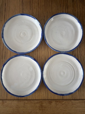 Handmade dessert plates, food and dishwasher safe
