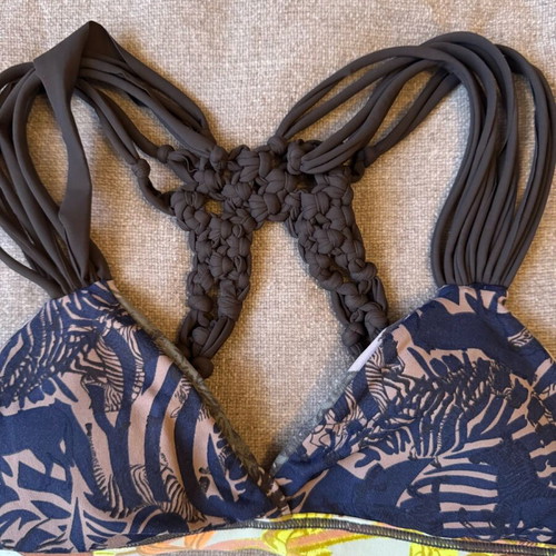 Maaji bikini new, double face with knitted back, colorful, size S