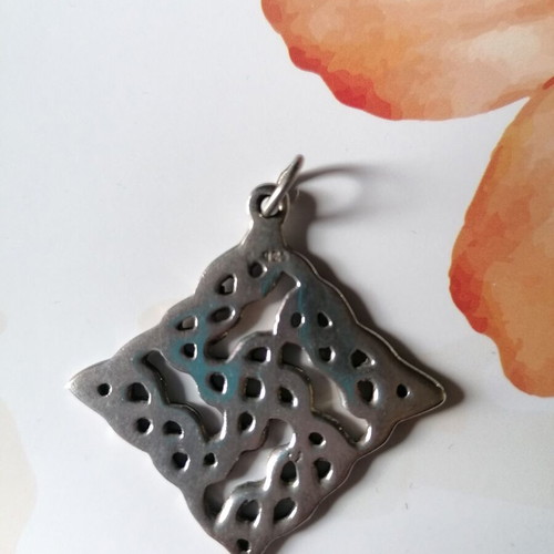 Silver 925 pendant with Celtic design new