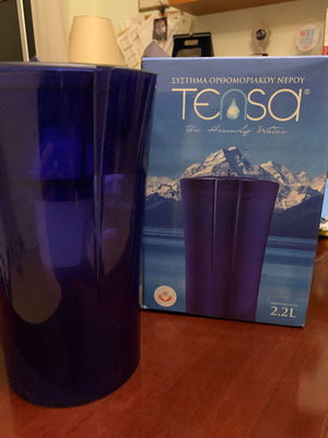 Κανάτα νερού ορθομοριακού με φίλτρο σαν καινούργια