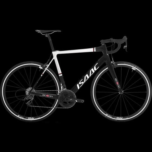 Isaac Boson 2018 road bike like new, 27 inch, white
