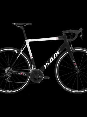 Isaac Boson 2018 road bike like new, 27 inch, white