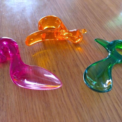 Koziol spoons for cleaning and eating citrus like new