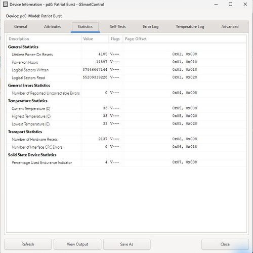 Patriot Burst 480GB 2.5-inch SATA III SSD