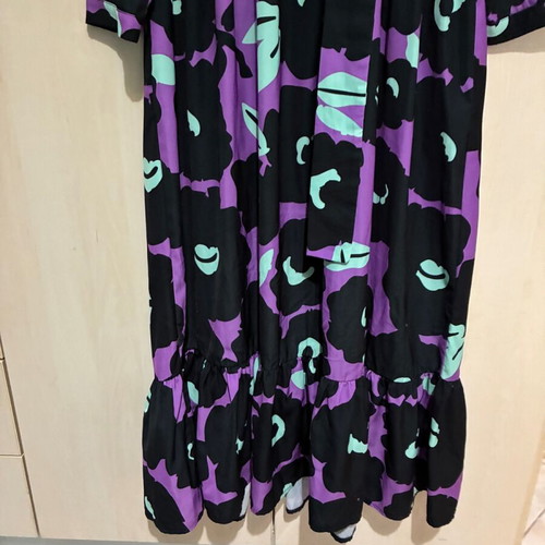 Karavan dress S/M like new, black and purple