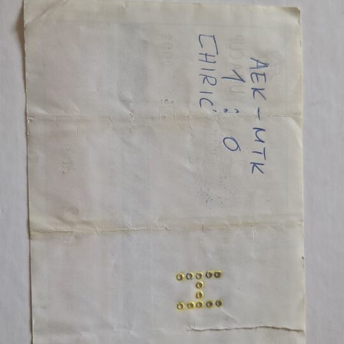 AEK MTK Hungaria 1999 UEFA Cup football ticket like new