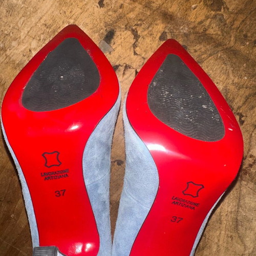 Mark Milan pumps new, turquoise, size 37