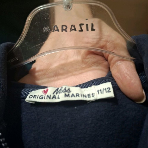 Original Marines jacket with hood, impressive, like new