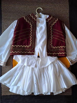 Children's Traditional Evzone Costume used, complete set