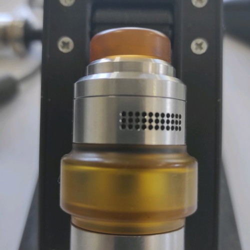 Valkyrie Mini RTA used, stainless steel, with bubble glass