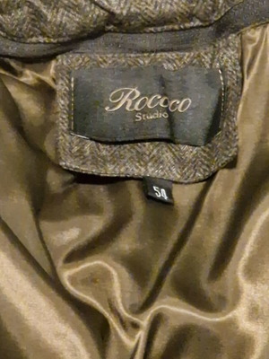Rococo jacket size Large 54, like new, green
