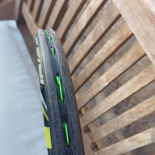Babolat Aeropro Drive tennis racket used with case and grip size 3
